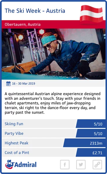 the ski week austria trump card