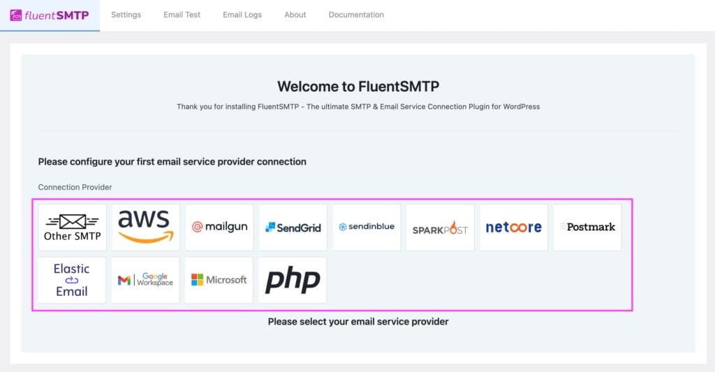 guide to setting Up WordPress to Send Emails using FluentSMTP