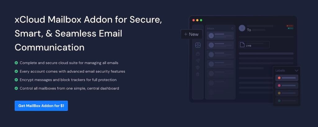 website hosting email account setup